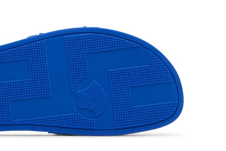 Versace Palazzo Medusa Pool Slide Royal Blue