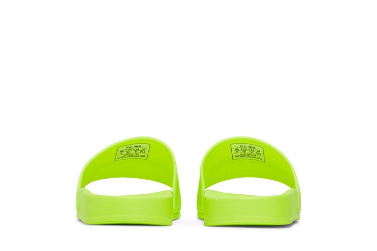 Balenciaga Pool Slides Fluo Yellow