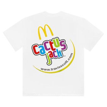 Buy Cactus Jack by Travis Scott x McDonald's Smile T-Shirt