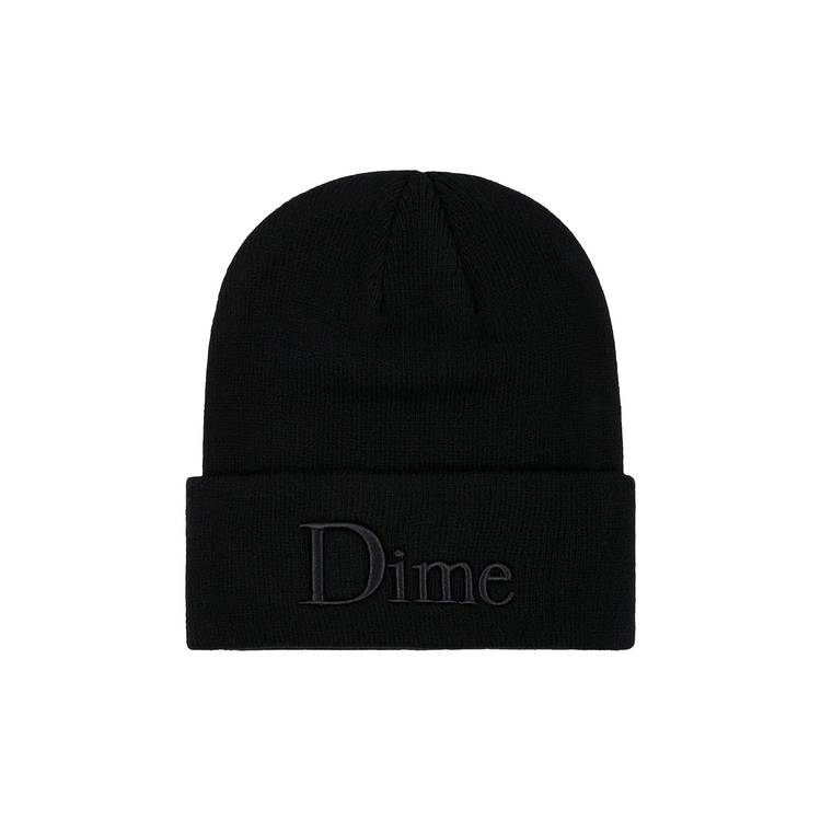 Buy Dime 3D Logo Beanie 'Black' - DIMEHO30BLK | GOAT