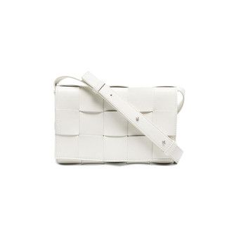 BOTTEGA VENETA★カセットバッグ 578004 VMAY1 9007 Buy Bottega Veneta Cassette Bag 'White/Silver' - 578004