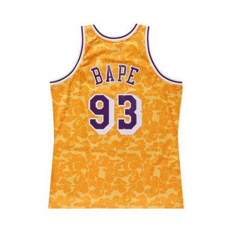 Lakers BAPEコラボ ジャケット XXL Lakers BAPEコラボ ジャケット XXL - メルカリ