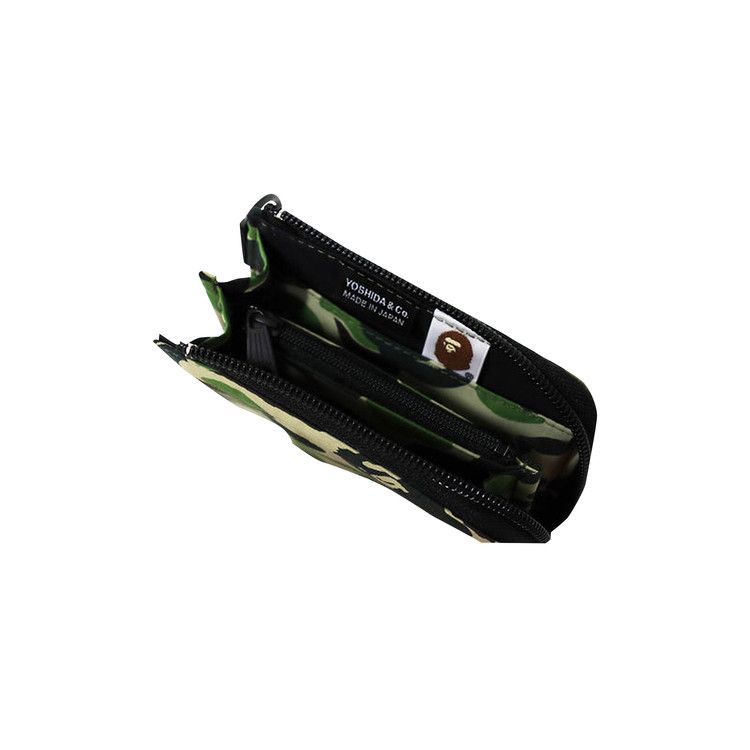 アベイシングエイプABC CAMO MINI ZIPPED WALLETグリーン Buy BAPE ABC Camo Mini Wallet 'Green' - 1K30 190 011 GREEN