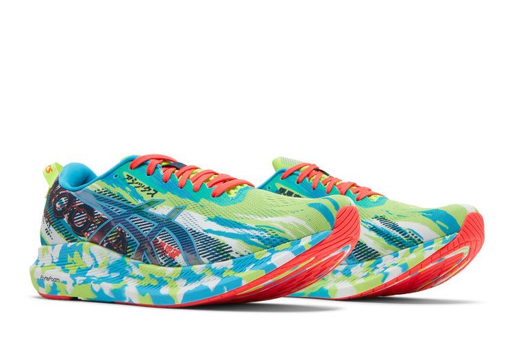 Asics Noosa Tri 13 Color Injection Pack - Hazard Green Digital Aqua