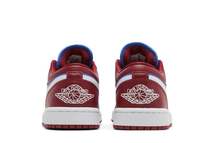 Wmns Air Jordan 1 Low 'deep Red Blue'