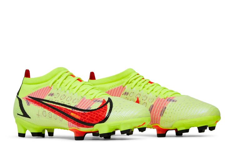 Nike Mercurial Vapor 14 Elite SG Pro AC 'Yellow Red Black' CV0988-760 -  KICKS CREW