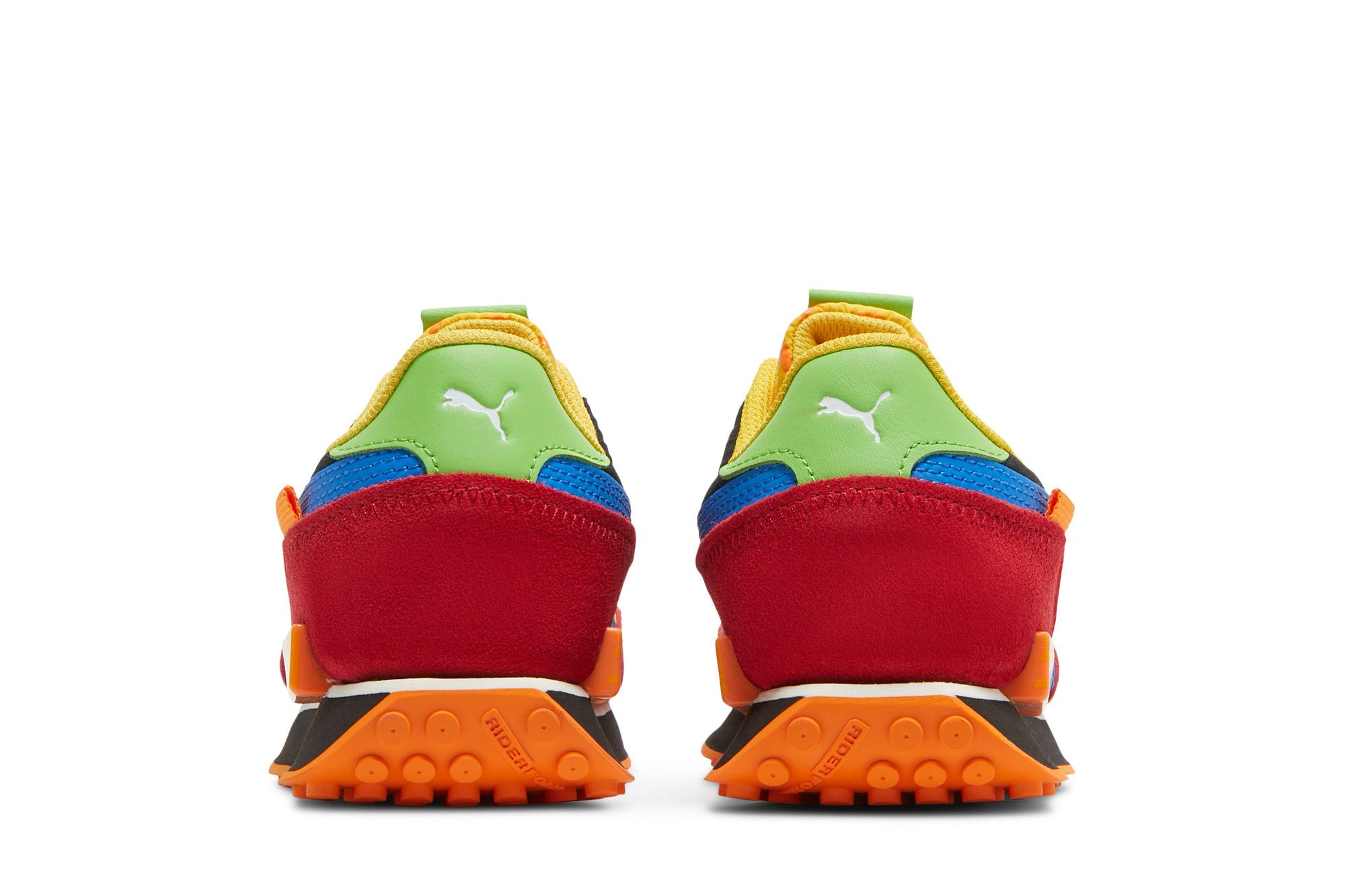 Pre-owned Puma Future Rider Jr 'candy Bar' In Multi-color