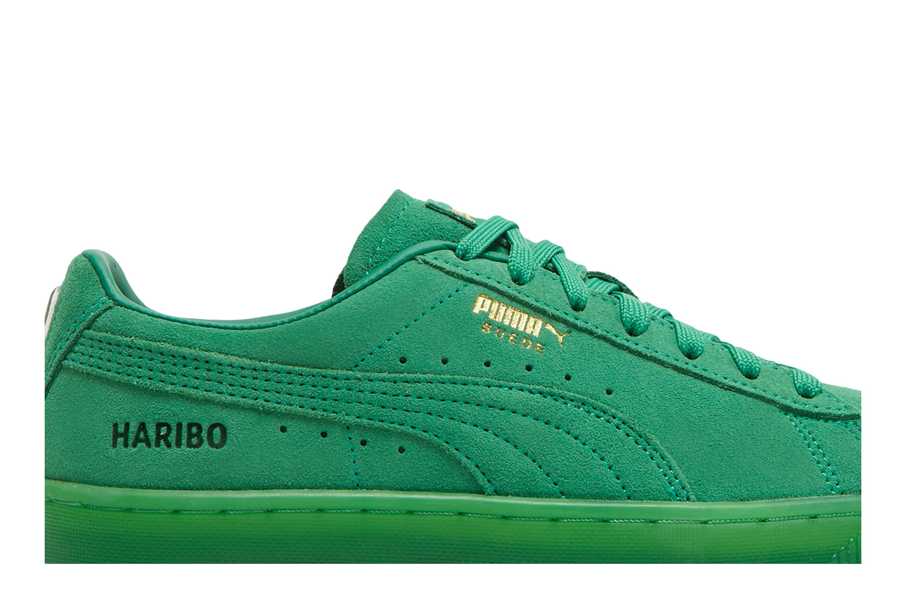 Pre-owned Puma Haribo X Suede Jr 'amazon Green'