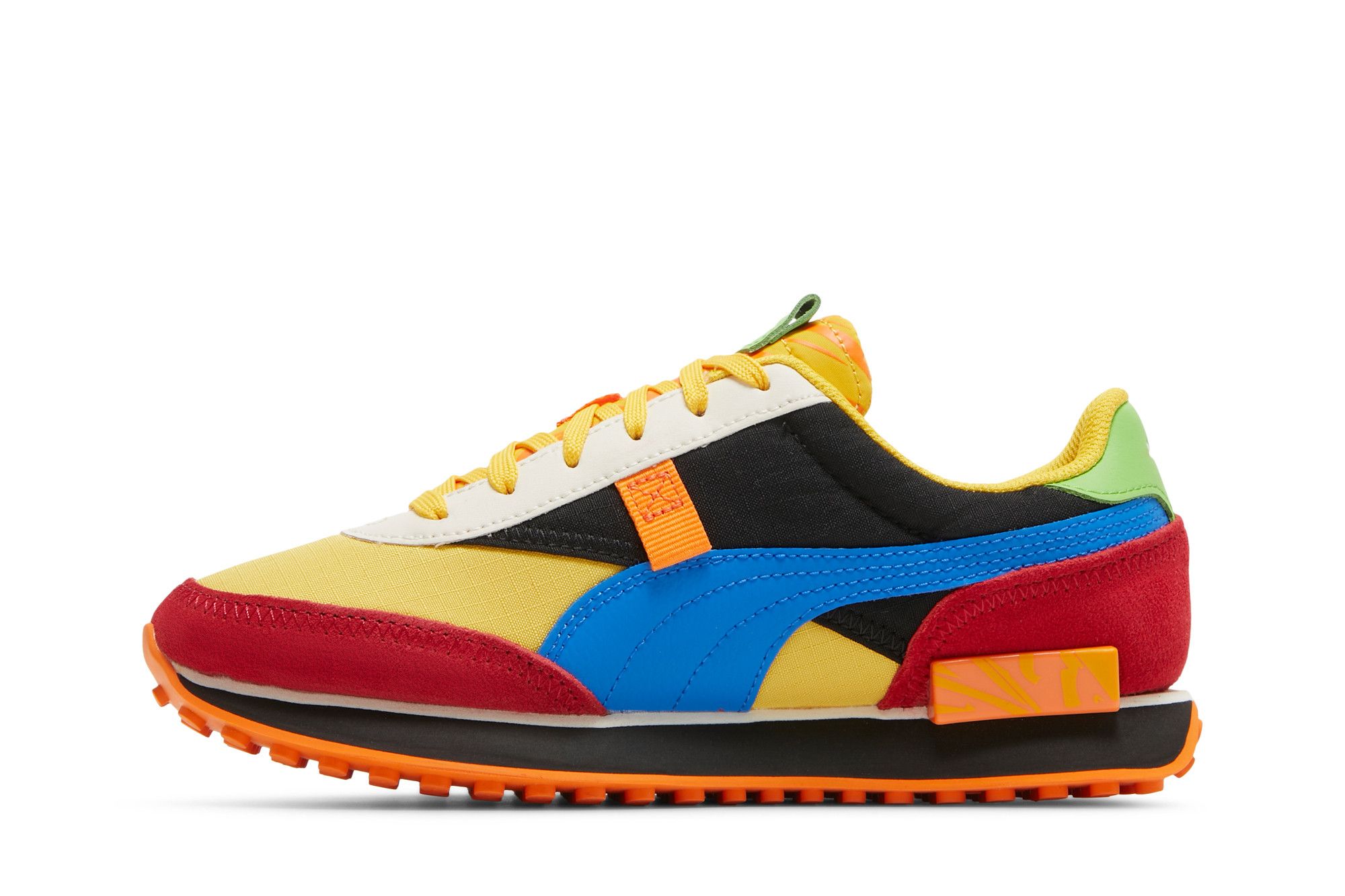 Pre-owned Puma Future Rider Jr 'candy Bar' In Multi-color