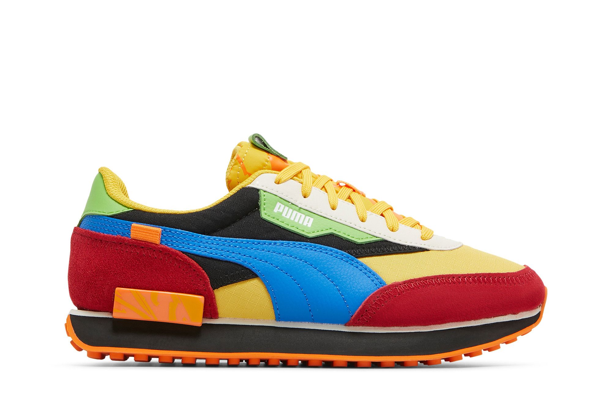 Pre-owned Puma Future Rider Jr 'candy Bar' In Multi-color