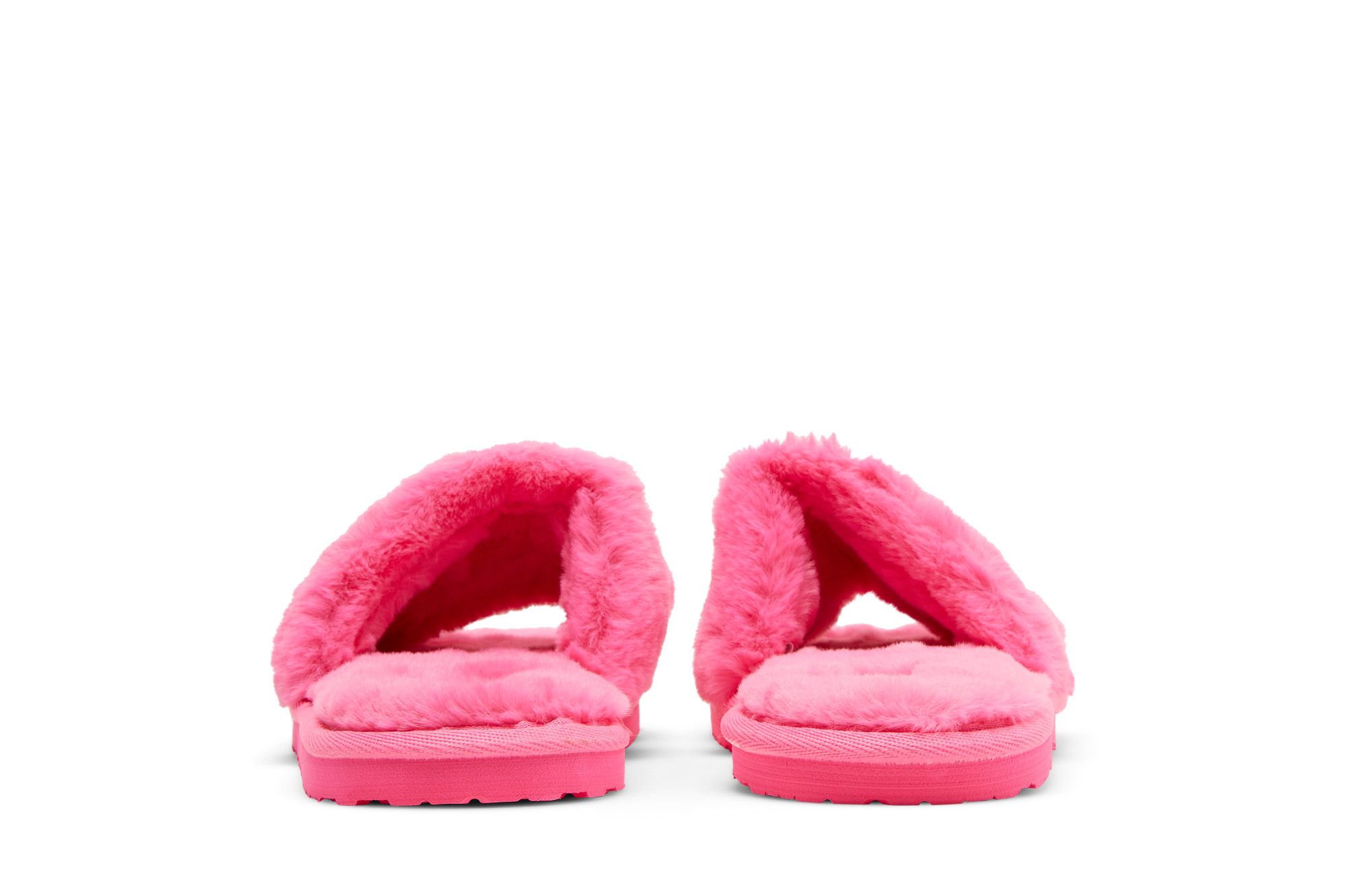 Pre-owned Puma Wmns Fluff Slide 'fluo Pink'