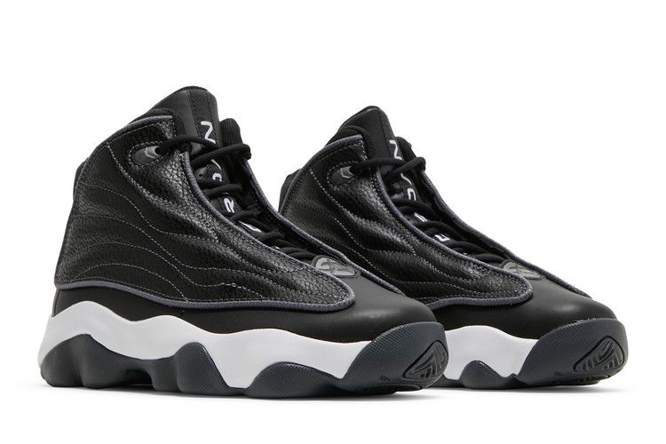 Air Jordan Pro Strong Gs Black White
