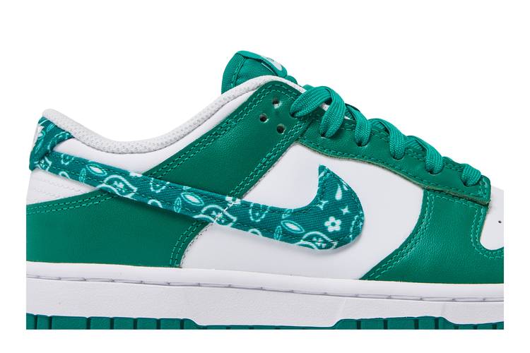 Buy Wmns Dunk Low 'Green Paisley' - DH4401 102 | GOAT