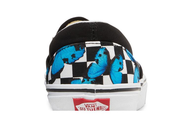 Butterfly hot sale checkered vans