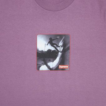 Buy Supreme Shadow Tee 'Plum' - FW21T6 PLUM | GOAT