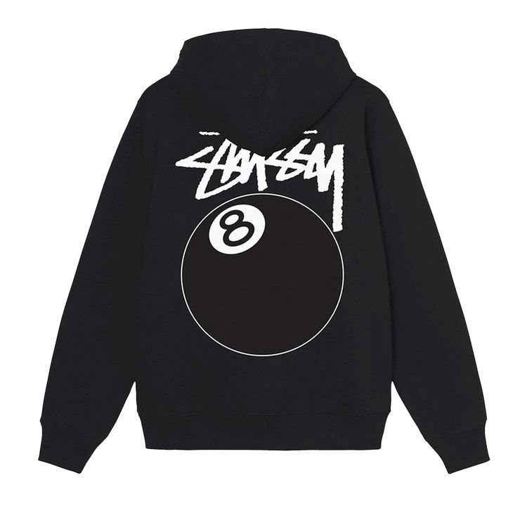 Buy Stussy 8 Ball Zip Hood 'Black' - 1974760 BLAC | GOAT