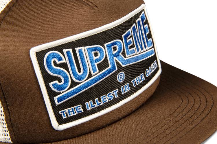 Buy Supreme Illest Mesh Back 5-Panel 'Brown' - SS22H133 BROWN | GOAT