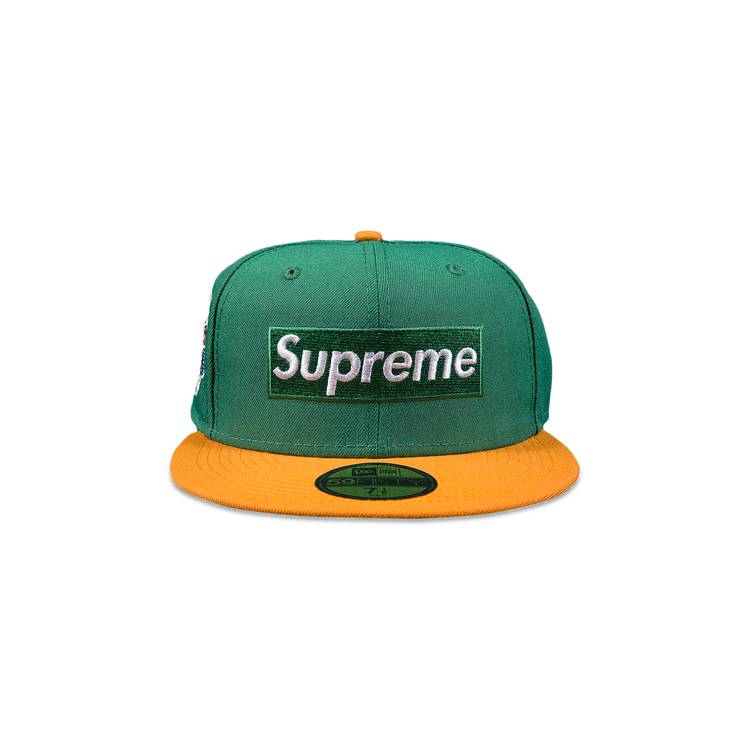 Buy Supreme 2-Tone Box Logo New Era 'Green' - SS22H47 GREEN | GOAT