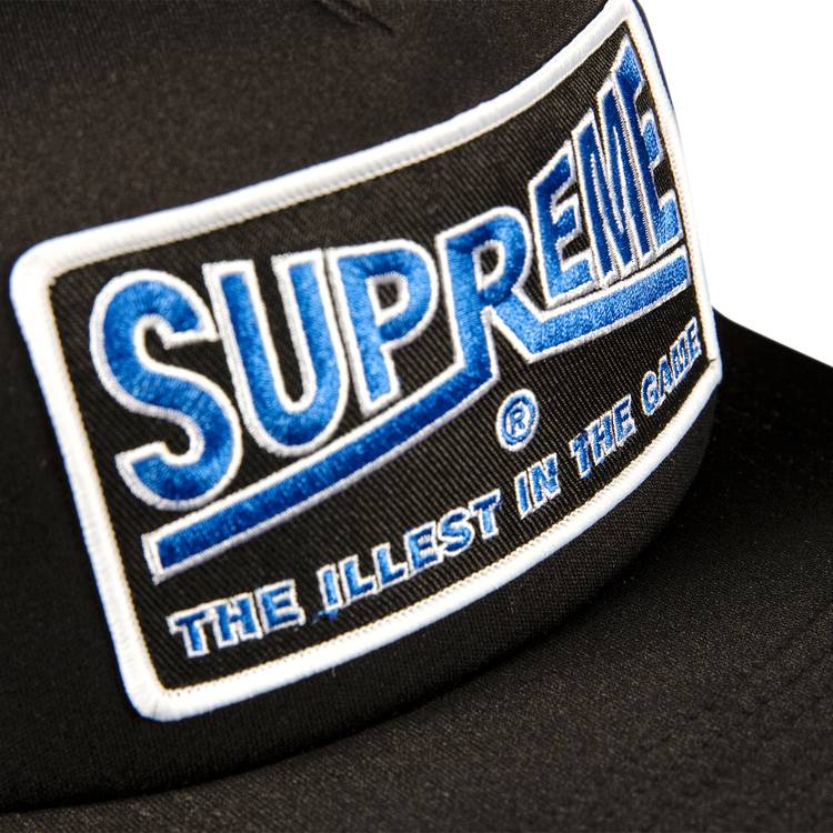 Buy Supreme Illest Mesh Back 5-Panel 'Black' - SS22H133 BLACK | GOAT