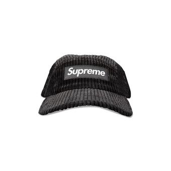 Supreme Wide Wale Corduroy Cap 黒 Buy Supreme Corduroy Camp Cap 'Black' - SS22H115 BLACK | GOAT UK