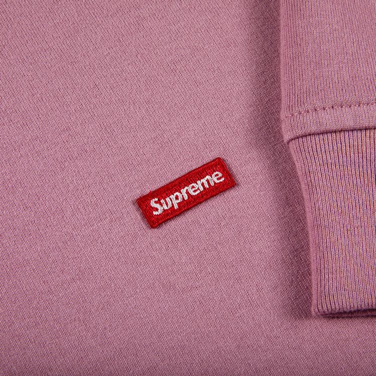 Supreme Small Box Long-Sleeve Tee 'Pink' | GOAT