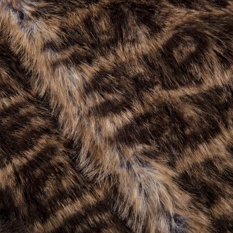 Supreme Faux Fur Hooded Coat 'Brown'