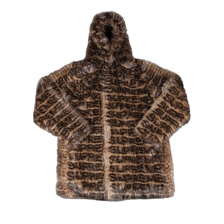 Supreme faux 2024 fur coat