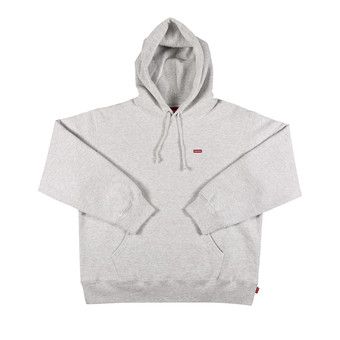 【Supreme】 Small Box Half Zip Pullover Ash Grey - 25SS Supreme Small Box Half Zip Pullover (SS25) - $148