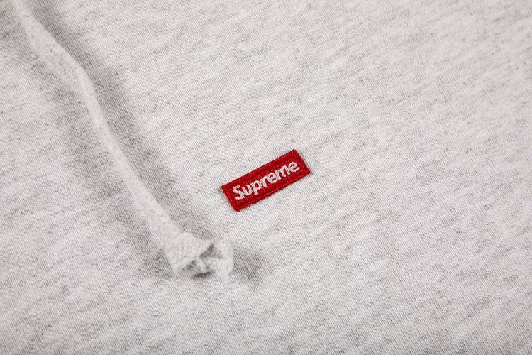 Supreme Small Box Logo Hooded Sweatshirt Ash Grey Size Small New - beyond  exchange