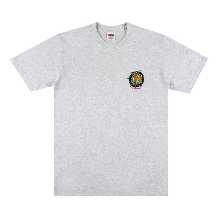Buy Supreme Deer Tee 'Ash Grey' - SS22T35 ASH GREY | GOAT