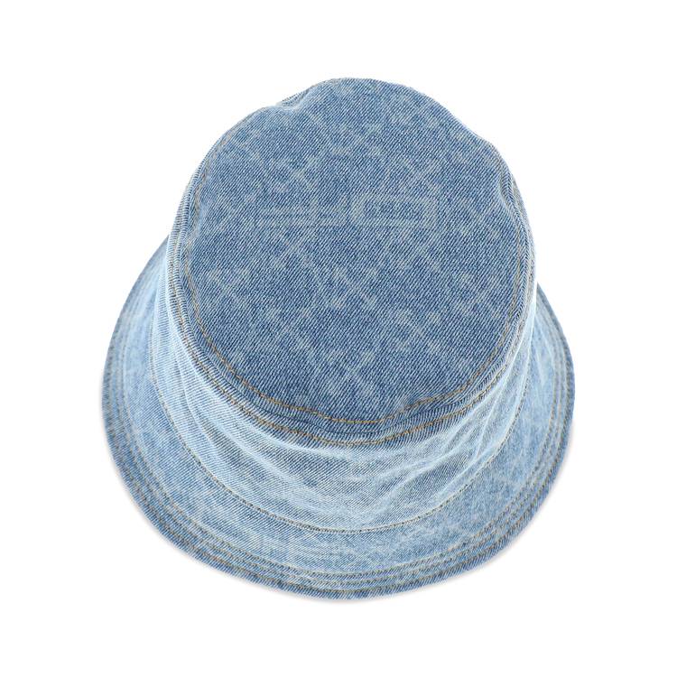 Off White Monogram Denim Bucket Hat Light Blue Li Hats Cloth ref.551530 -  Joli Closet