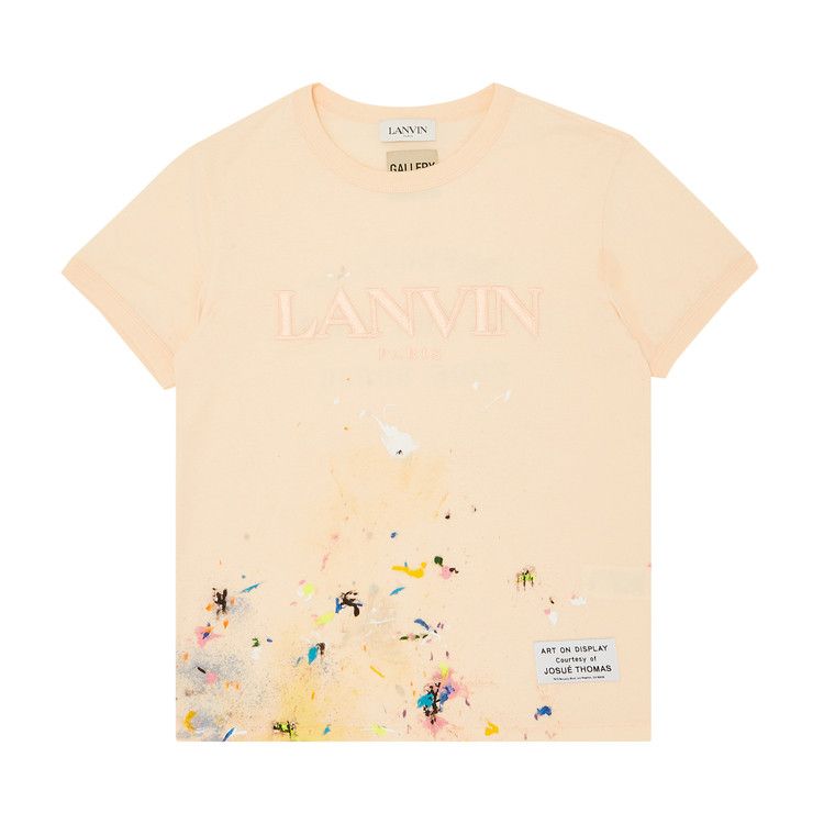 Buy Gallery Dept. x Lanvin Wmns Short-Sleeve Embroidered T-Shirt  'Multicolor' - RU TSG007 J007 P22 S1 | GOAT