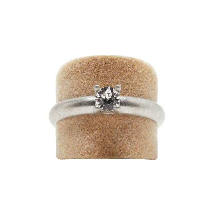 Buy MM6 Maison Margiela Bandage Effect Layered Ring 'Silver