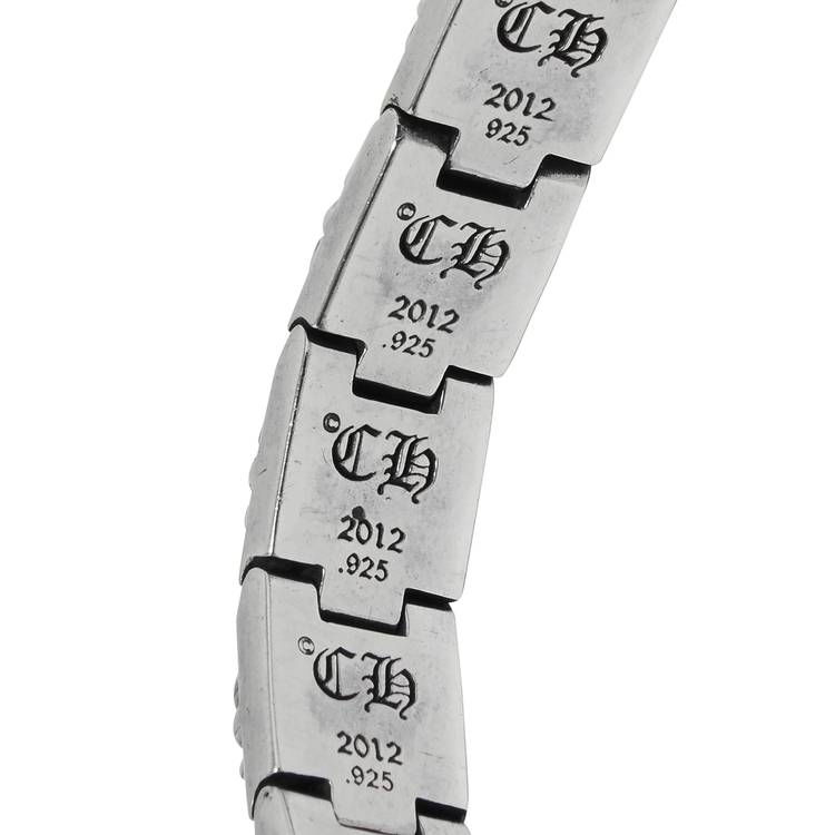 Chrome Hearts Silver Cross Button Leather Bracelet – SHENGLI ROAD MARKET