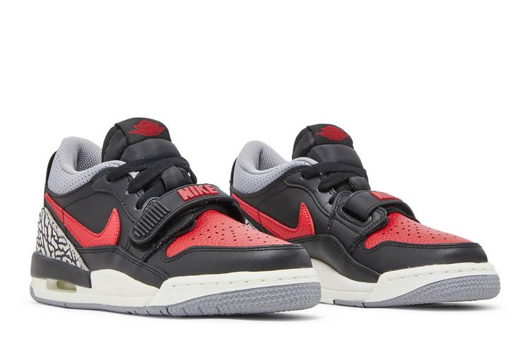 Buy Jordan Legacy 312 Low GS 'Bred Cement' - CD9054 006 | GOAT