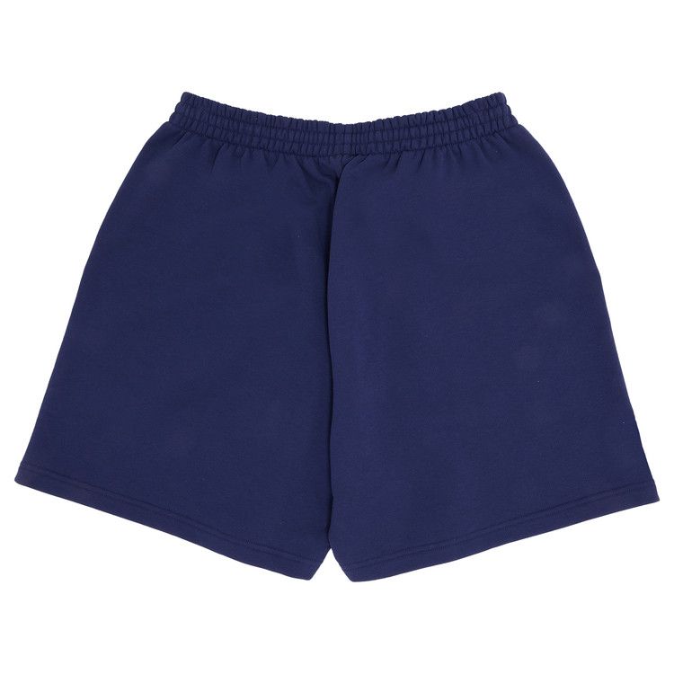Buy Balenciaga Sweatshorts 'Pacific Blue/White' - 676137