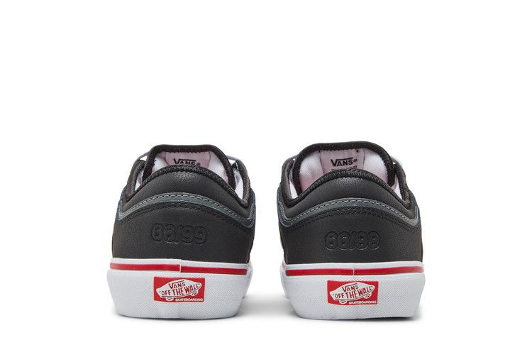 Vans Rowley Black White Red