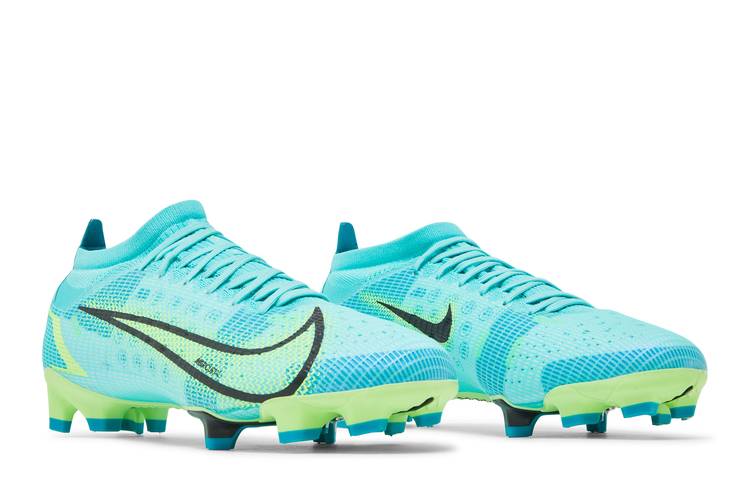 NIKE MERCURIAL VAPOR 14 PRO FG TURQUOZE/LIME - Soccer Plus