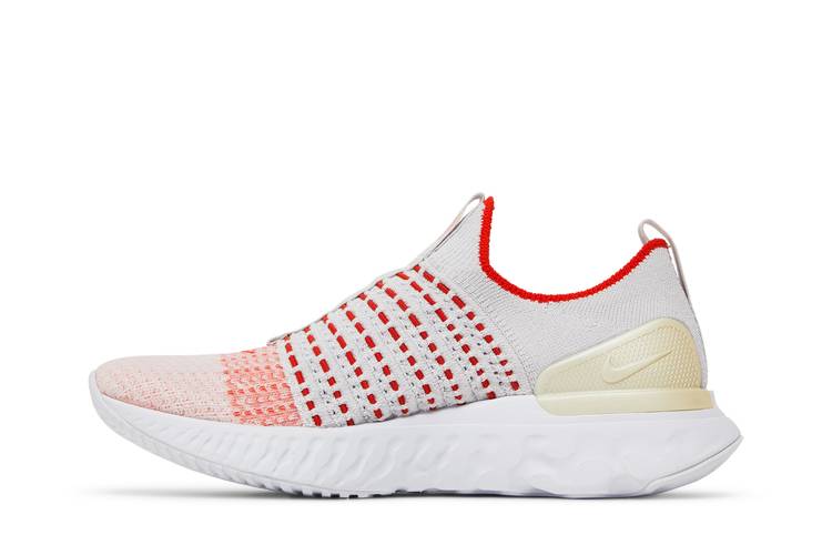 Wmns React Phantom Run Flyknit 2 'Vast Grey Orange'