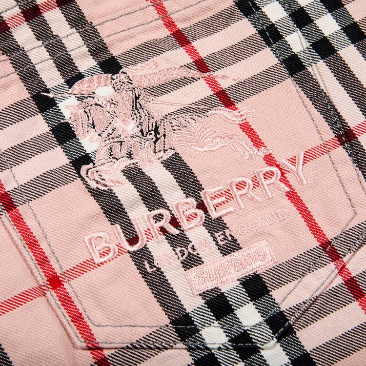 Supreme x Burberry Regular Jean 'Pink'