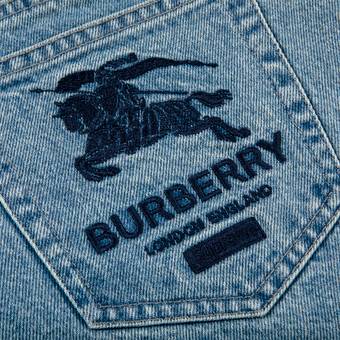 Supreme x Burberry Regular Jean 'Washed Blue' | GOAT
