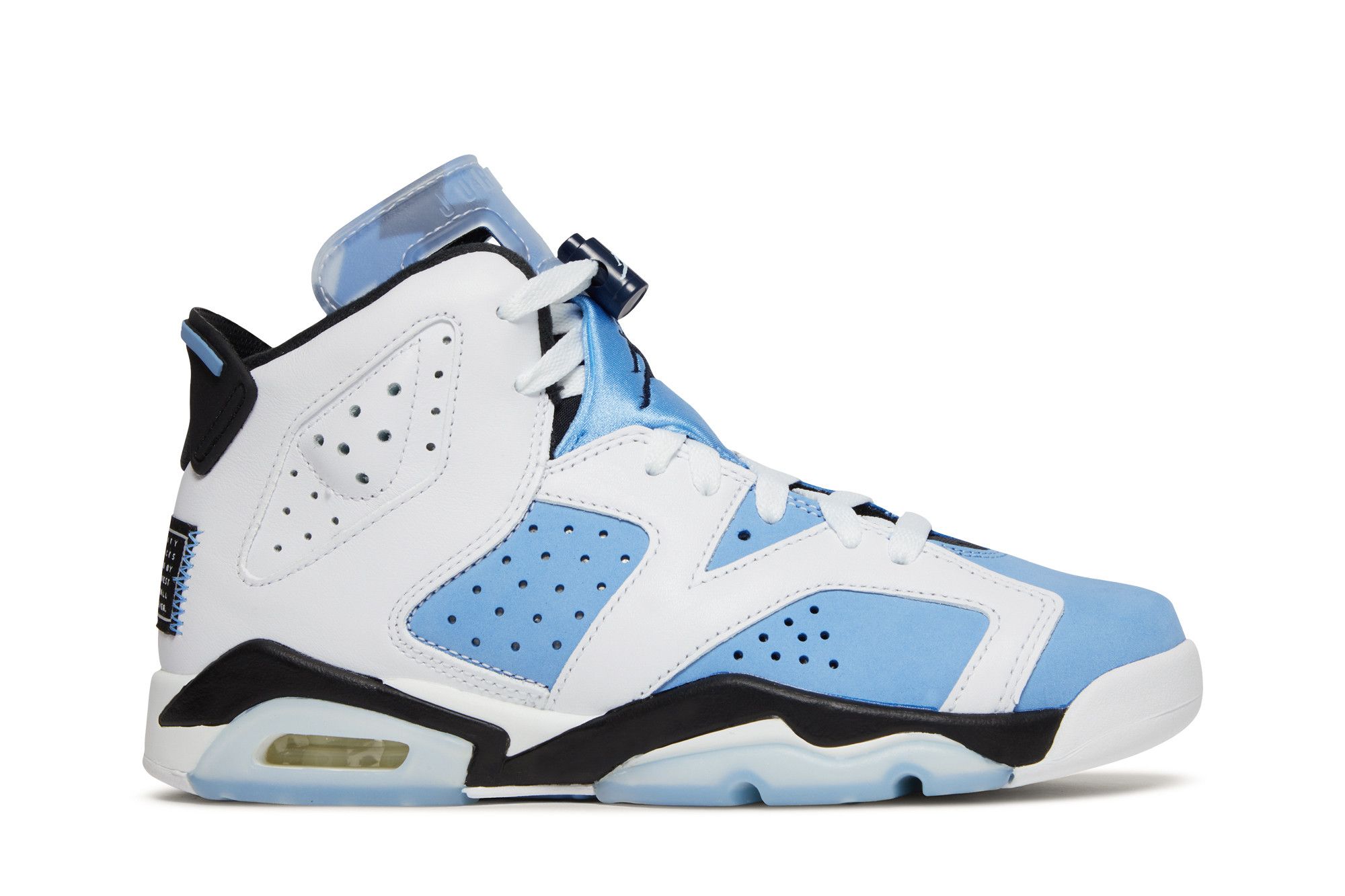 Pre-owned Air Jordan 6 Retro Gs 'unc Home' In Blue