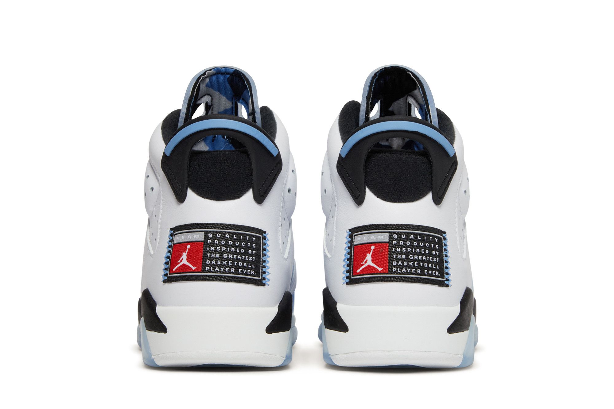 Pre-owned Air Jordan 6 Retro Gs 'unc Home' In Blue