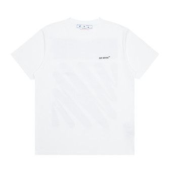 Buy Off-White Wave Diag Slim Short-Sleeve Tee 'White/Black