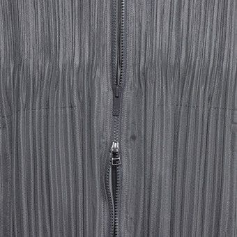 PLEATS PLEASE ジャケット ISSEY MIYAKE イッセイミヤケ PLEATS PLEASE チャイナ風ボタン