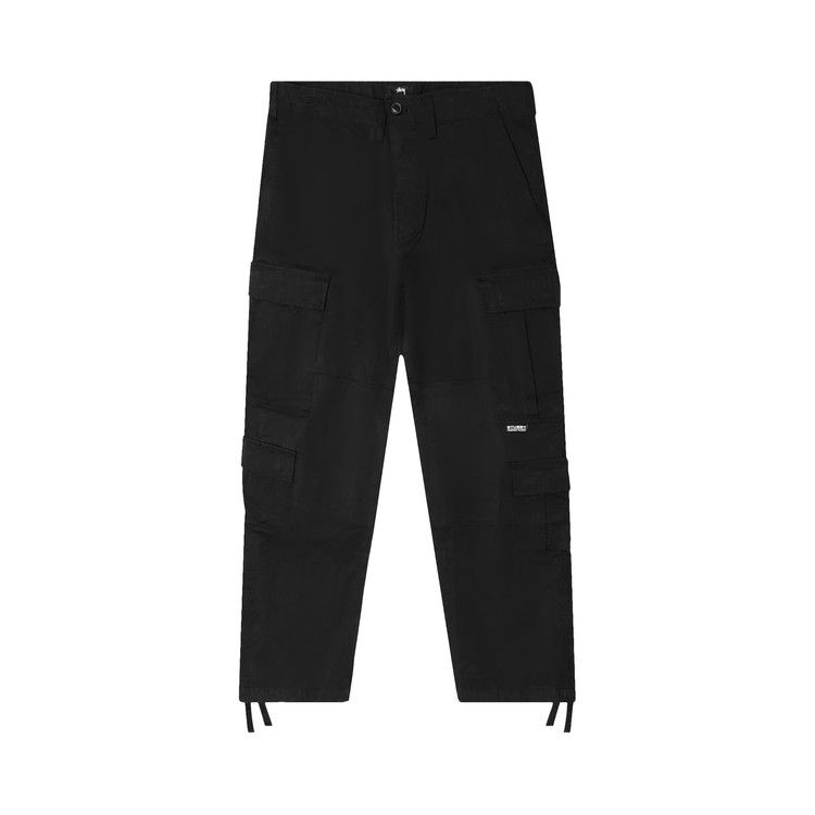 Stussy Nylon Ripstop Surplus Cargo Pant 'black'