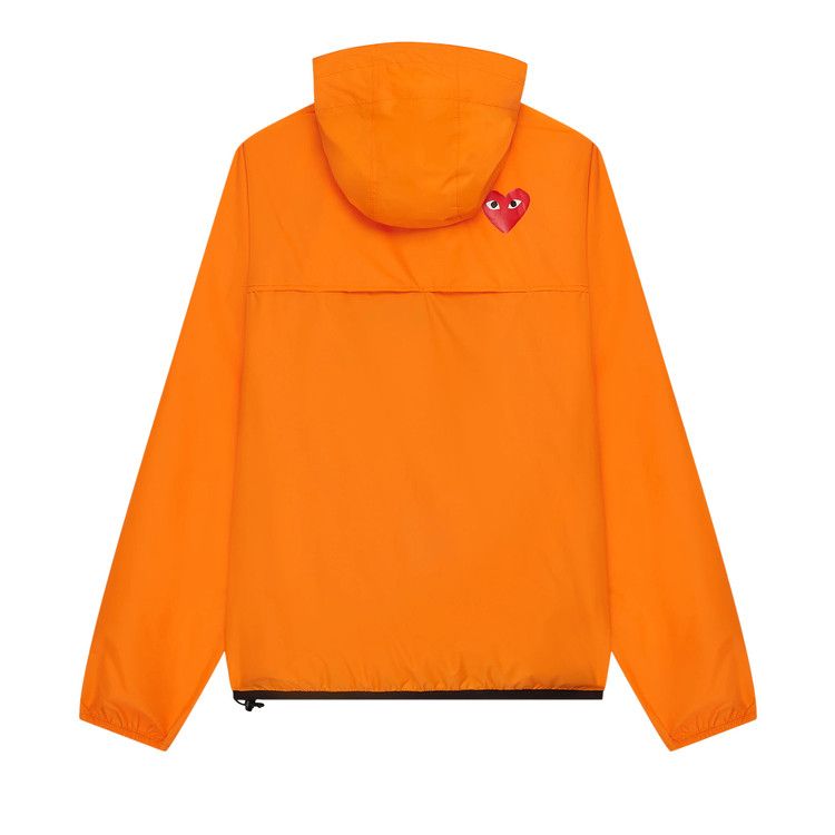 Comme des Garcons Play x K-Way Claude Half-Zip Jacket Orange — foto 3
