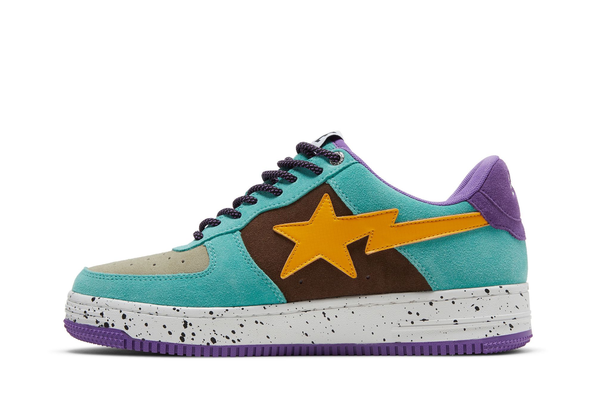 BAPE BAPESTA 'BROWN YELLOW'
