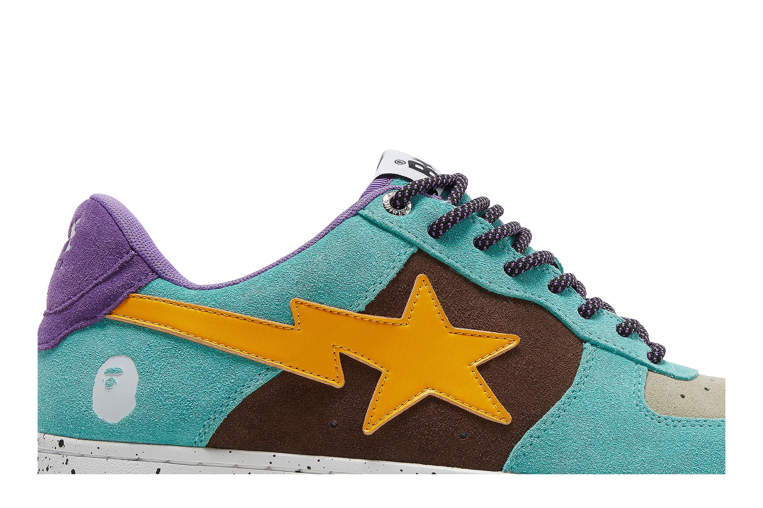 BAPE BAPESTA 'BROWN YELLOW'