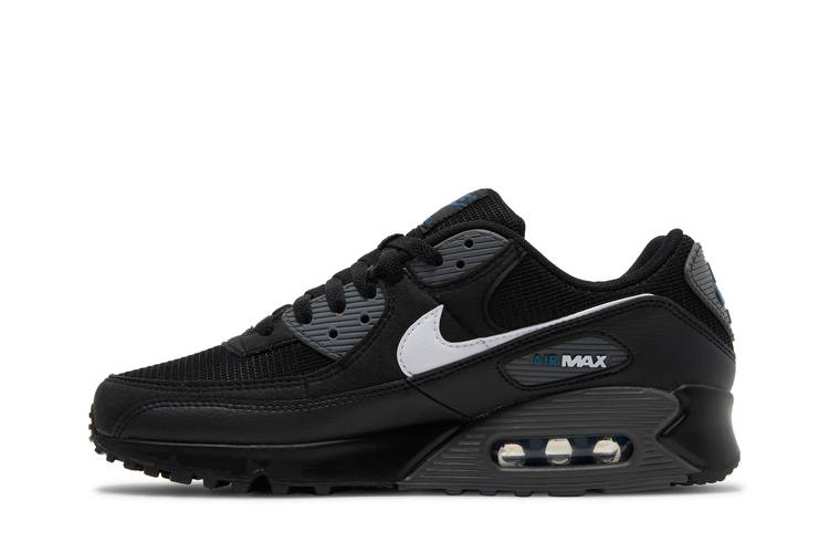 nike air max 90 black/white/marina/iron grey